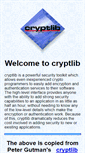 Mobile Screenshot of cryptlib.sogot.de