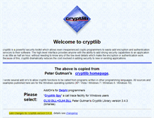 Tablet Screenshot of cryptlib.sogot.de